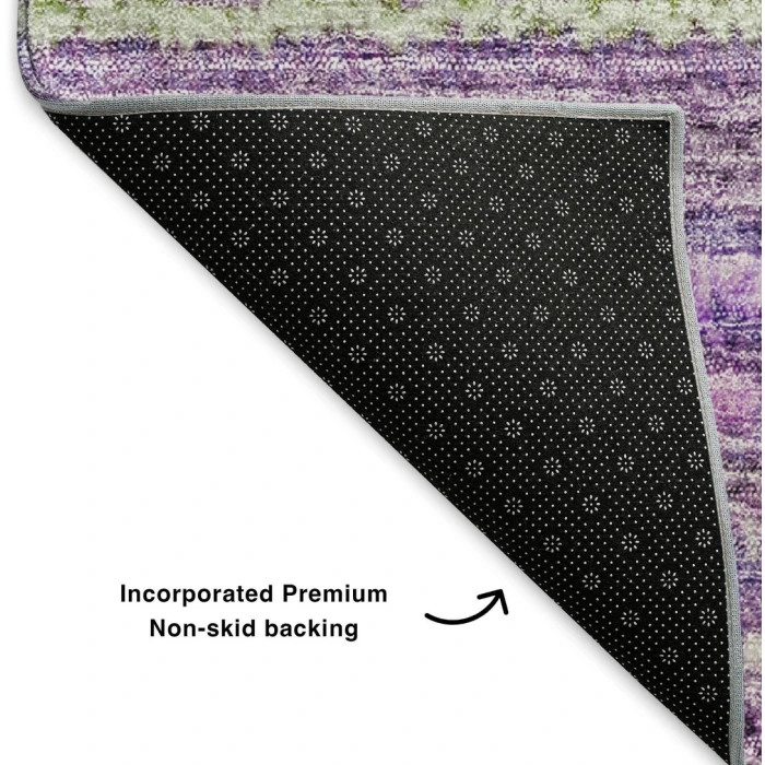 Addison Mayfield Purple AMF598 2ft. 3in. x 7ft. 6in. Rect. Rug