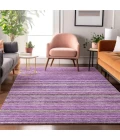 Addison Mayfield Purple AMF598 2ft. 3in. x 7ft. 6in. Rect. Rug