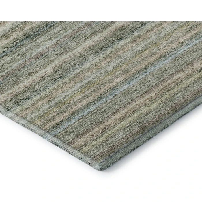Addison Mayfield Green AMF598 - 8ft. Round Rug