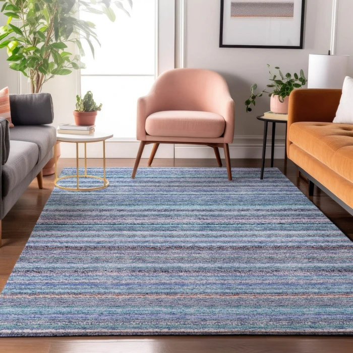 Addison Mayfield Blue AMF598 8ft. x 10ft. Rect. Rug