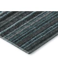 Addison Mayfield Teal AMF598 - 8ft. Round Rug