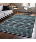 Addison Mayfield Teal AMF598 - 8ft. Round Rug