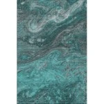 Addison Mayfield Teal AMF599 5ft. x 7ft. 6in. Rect. Rug