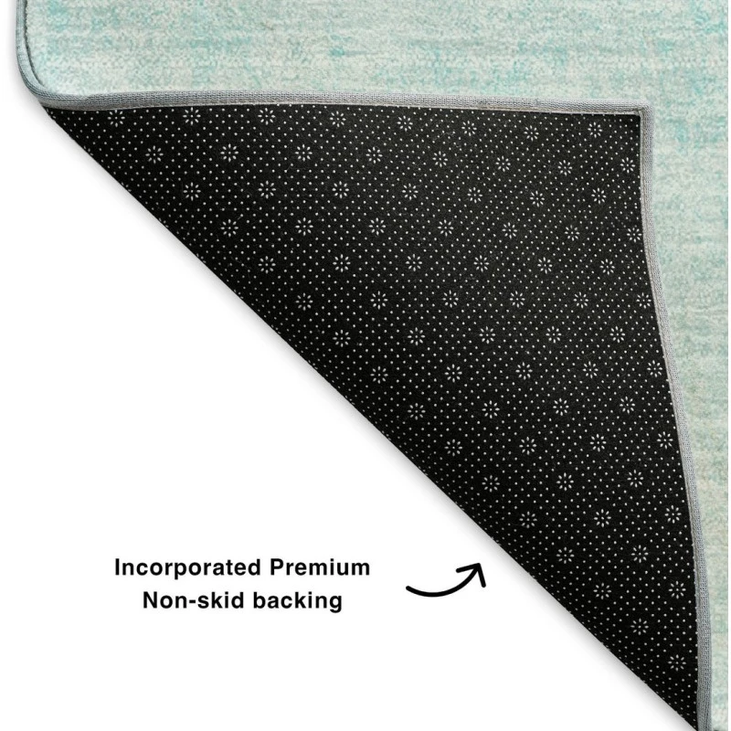 Addison Mayfield Teal AMF601 8ft. x 10ft. Rect. Rug