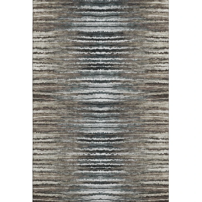 Addison Mayfield Brown AMF604 - 8ft. Round Rug