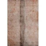 Addison Mayfield Orange AMF605 - 8ft. Round Rug