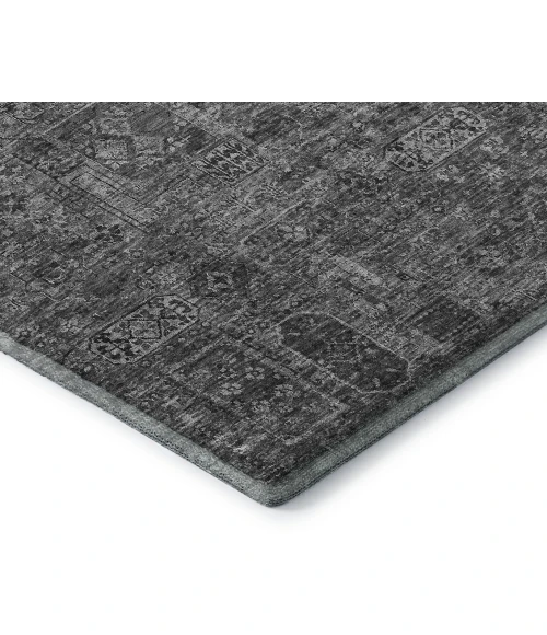 Addison Mayfield Gray AMF611 - 8ft. Round Rug