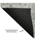 Addison Mayfield Gray AMF611 8ft. x 10ft. Rect. Rug