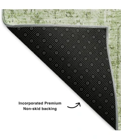 Addison Mayfield Green AMF611 - 8ft. Round Rug