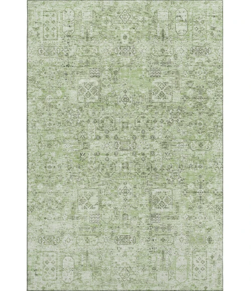 Addison Mayfield Green AMF611 - 8ft. Round Rug
