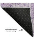 Addison Mayfield Purple AMF611 5ft. x 7ft. 6in. Rect. Rug