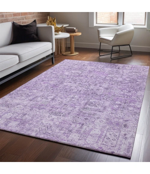 Addison Mayfield Purple AMF611 5ft. x 7ft. 6in. Rect. Rug
