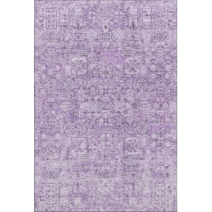 Addison Mayfield Purple AMF611 2ft. 3in. x 7ft. 6in. Rect. Rug
