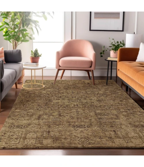 Addison Mayfield Brown AMF611 9ft. x 12ft. Rect. Rug