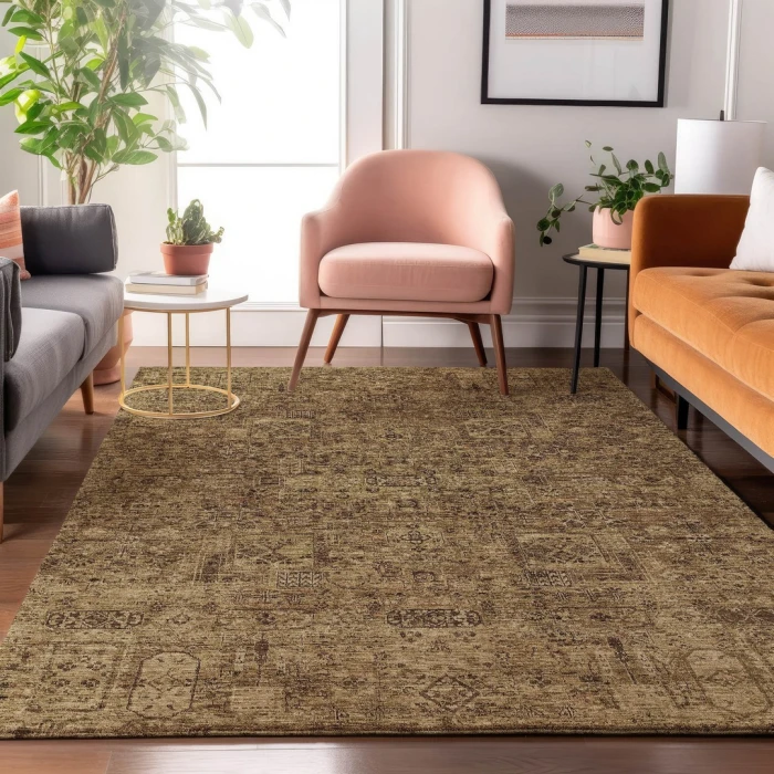 Addison Mayfield Brown AMF611 2ft. 3in. x 7ft. 6in. Rect. Rug