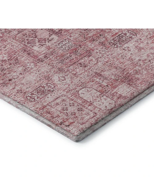 Addison Mayfield Pink AMF611 - 8ft. Round Rug