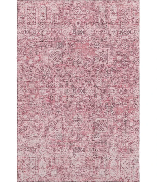 Addison Mayfield Pink AMF611 - 8ft. Round Rug