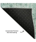 Addison Mayfield Teal AMF611 2ft. 3in. x 7ft. 6in. Rect. Rug