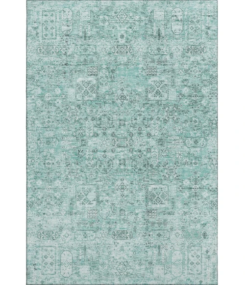 Addison Mayfield Teal AMF611 2ft. 3in. x 7ft. 6in. Rect. Rug