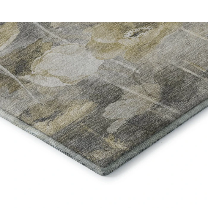 Addison Mayfield Brown AMF613 - 8ft. Round Rug
