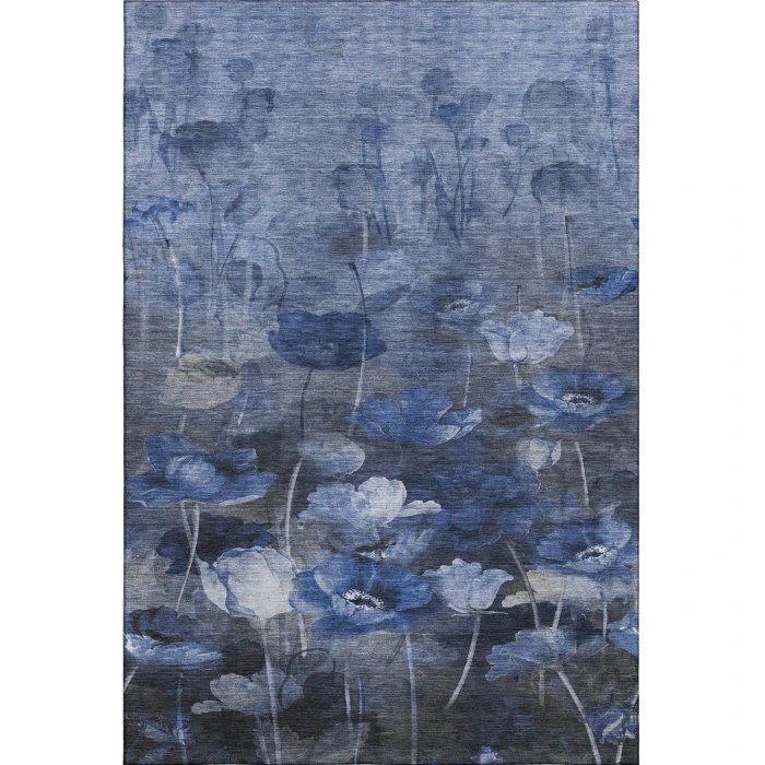 Addison Mayfield Blue AMF613 - 8ft. Round Rug