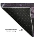 Addison Mayfield Purple AMF613 - 8ft. Round Rug