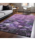 Addison Mayfield Purple AMF613 - 8ft. Round Rug