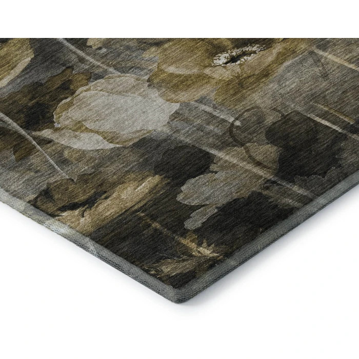 Addison Mayfield Brown AMF613 - 8ft. Round Rug