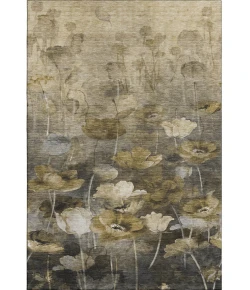 Addison Mayfield Brown AMF613 - 8ft. Round Rug