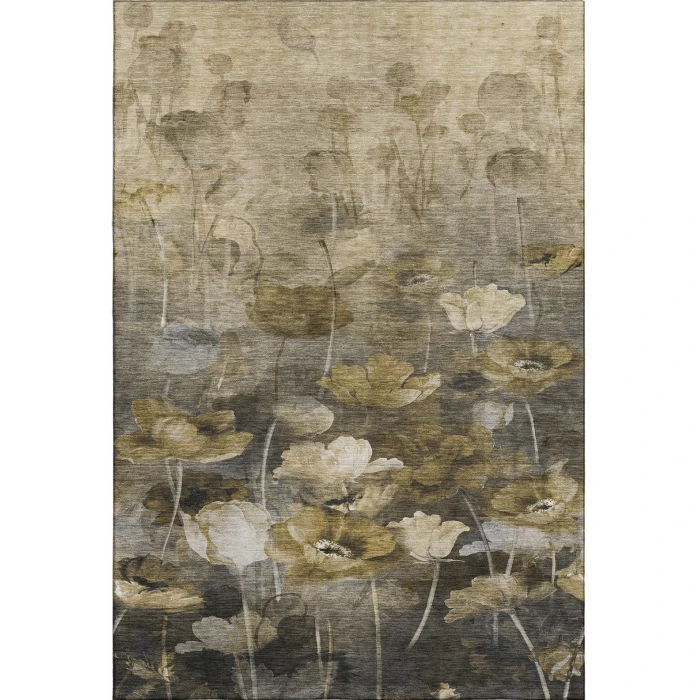 Addison Mayfield Brown AMF613 - 8ft. Round Rug