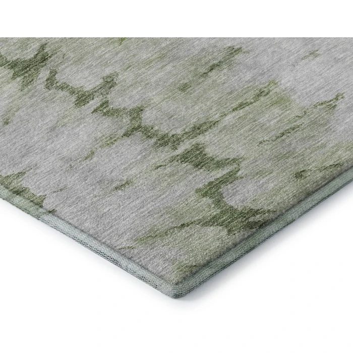 Addison Mayfield Green AMF614 - 8ft. Round Rug