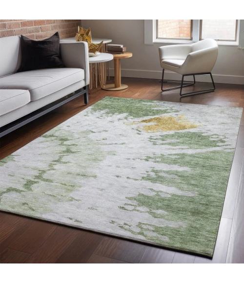 Addison Mayfield Green AMF614 9ft. x 12ft. Rect. Rug