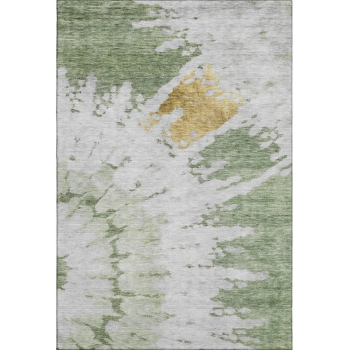 Addison Mayfield Green AMF614 - 8ft. Round Rug
