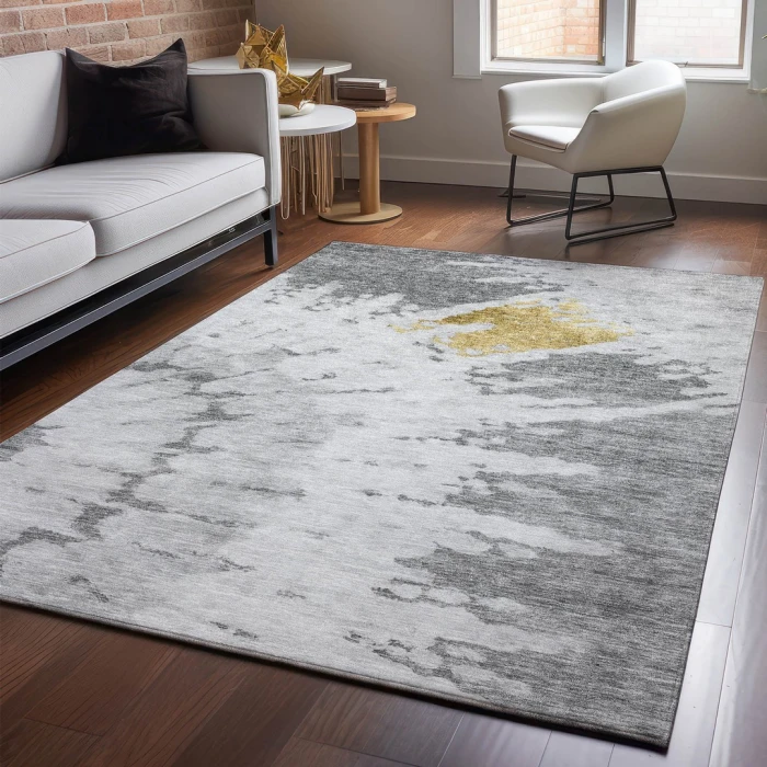 Addison Mayfield Gray AMF614 9ft. x 12ft. Rect. Rug