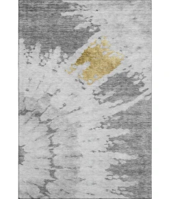 Addison Mayfield Gray AMF614 - 8ft. Round Rug