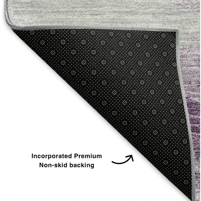 Addison Mayfield Purple AMF614 9ft. x 12ft. Rect. Rug