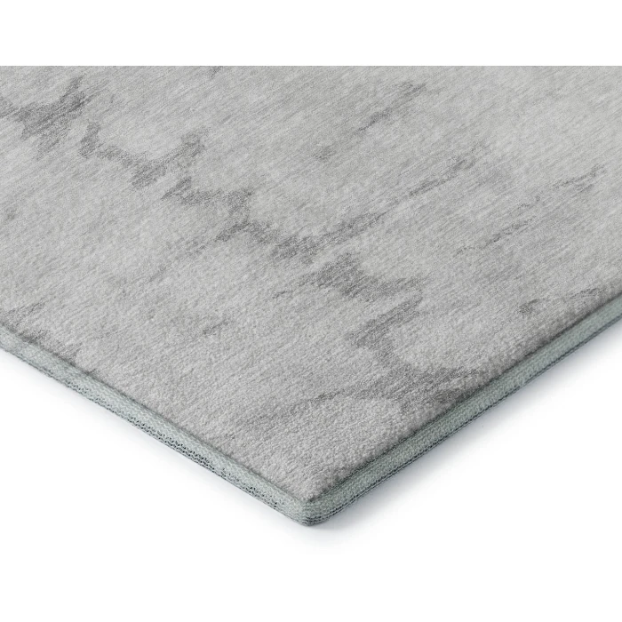 Addison Mayfield Gray AMF614 - 8ft. Round Rug