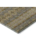 Addison Mayfield Gold AMF615 - 8ft. Round Rug