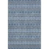 Addison Mayfield Blue AMF615 - 8ft. Round Rug