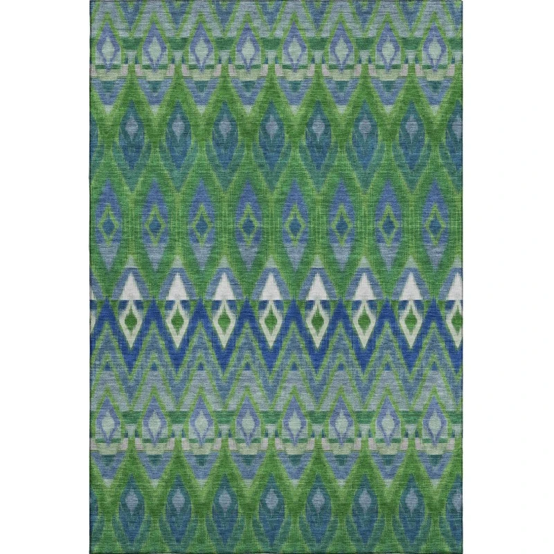 Addison Mayfield Green AMF617 2ft. 3in. x 7ft. 6in. Rect. Rug