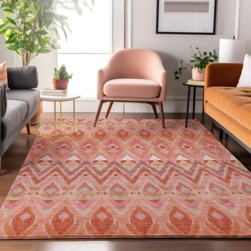 Addison Mayfield Pink AMF617 9ft. x 12ft. Rect. Rug