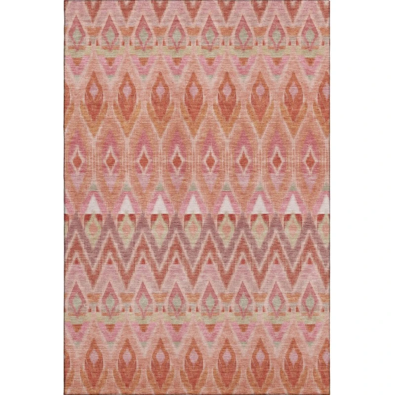 Addison Mayfield Pink AMF617 9ft. x 12ft. Rect. Rug
