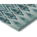 Addison Mayfield Teal AMF617 - 8ft. Round Rug