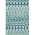 Addison Mayfield Teal AMF617 - 8ft. Round Rug