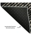 Addison Mayfield Black AMF618 8ft. x 10ft. Rect. Rug