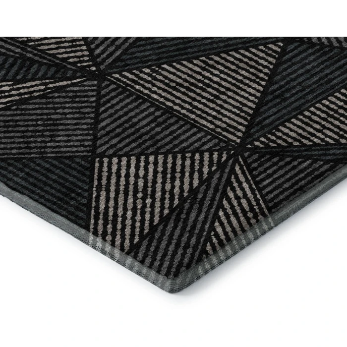 Addison Mayfield Black AMF618 8ft. x 10ft. Rect. Rug