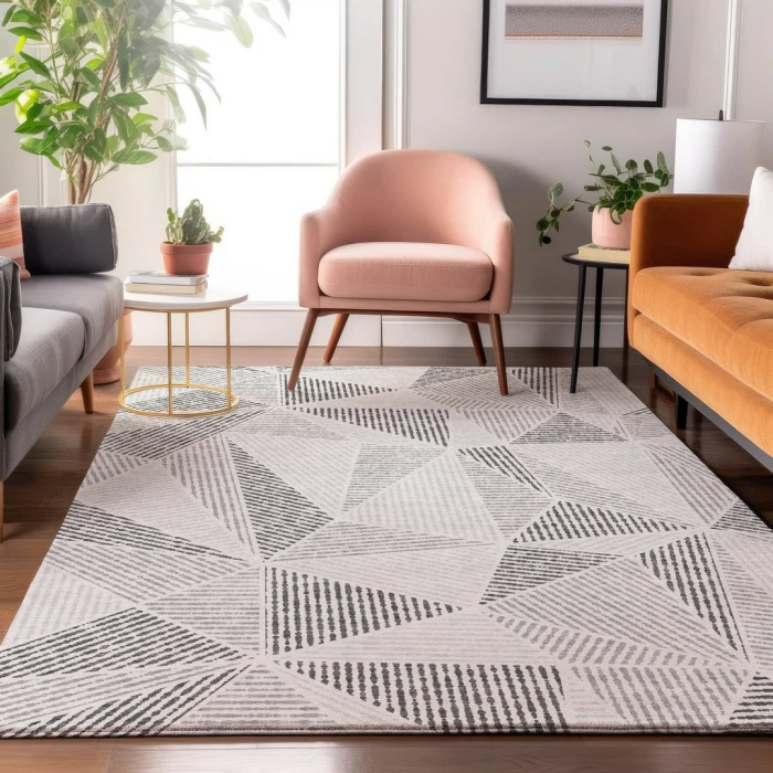 Addison Mayfield Gray AMF618 8ft. x 10ft. Rect. Rug