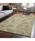 Addison Mayfield Brown AMF618 - 8ft. Round Rug