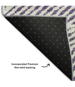 Addison Mayfield Purple AMF618 5ft. x 7ft. 6in. Rect. Rug