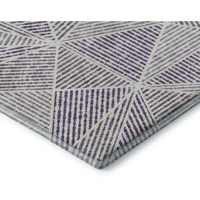 Addison Mayfield Purple AMF618 9ft. x 12ft. Rect. Rug
